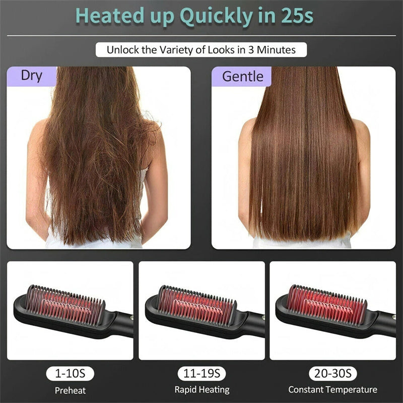 Hair Straightener Brush