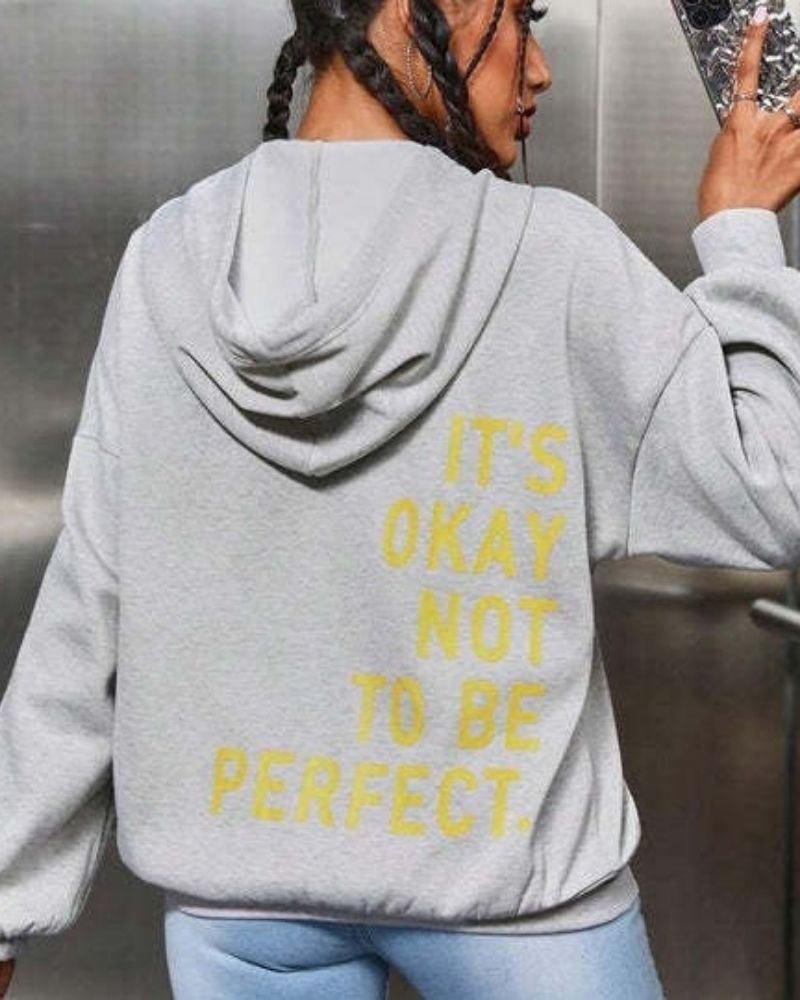 MAVIS - IT'S OK NOT TO BE PERFECT HOODIE VEV43381
