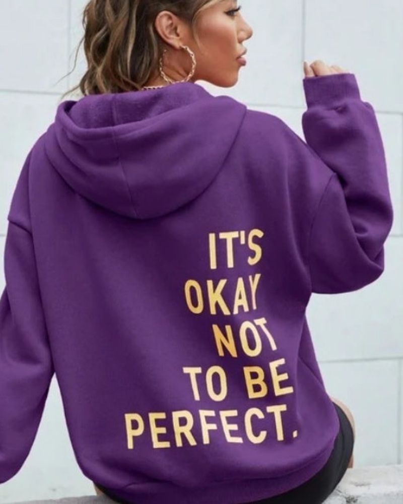 MAVIS - IT'S OK NOT TO BE PERFECT HOODIE VEV43381