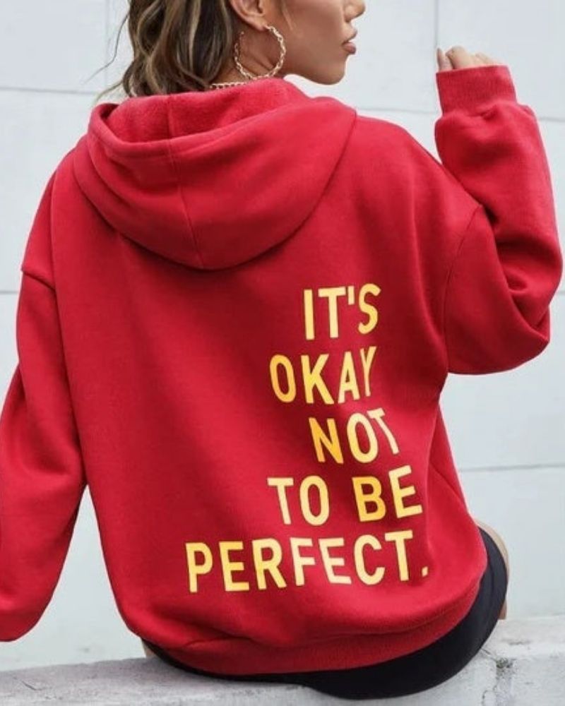 MAVIS - IT'S OK NOT TO BE PERFECT HOODIE VEV43381