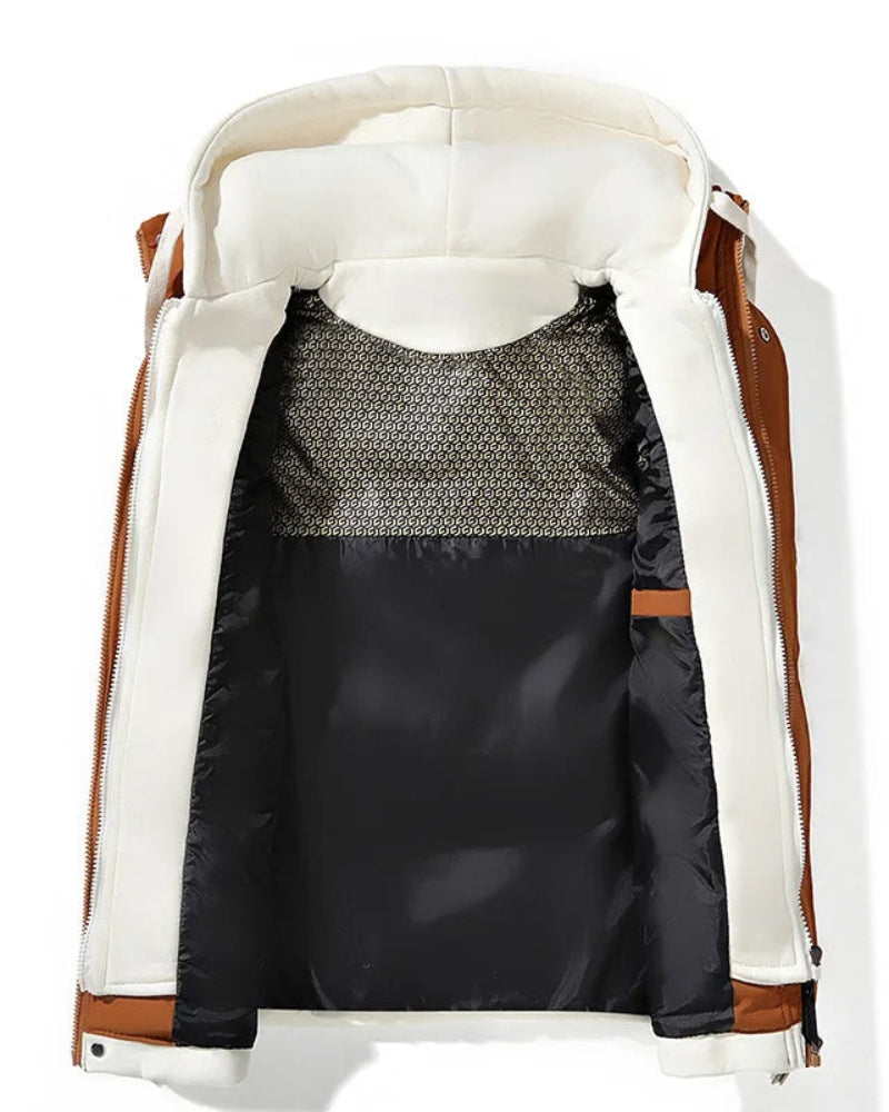 VELORA - Soft Shell Hooded Puffer Gilet #NEO12277