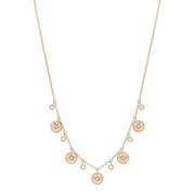 ROSE VENTS 5 MOTIF NECKLACE