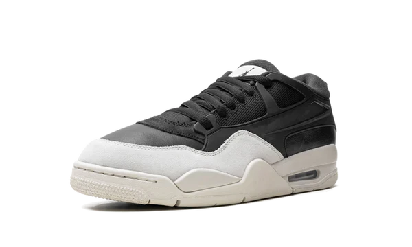 Nike Air Jordan 4 Black Ivory Suede Leather