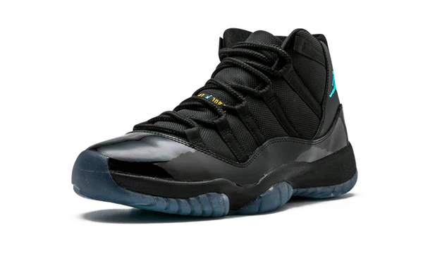Nike Air Jordan 11 Retro Gamma Blue Black Patent Leather Mesh