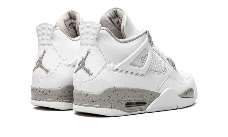 Nike Air Jordan 4 Retro White Oreo Leather