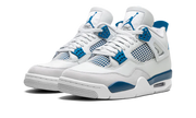 Nike Air Jordan 4 Military Blue White Suede