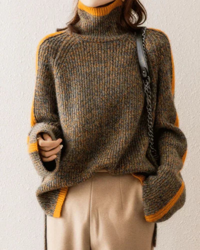 AMEI - STYLISH TURTLENECK SWEATER #RSA11928