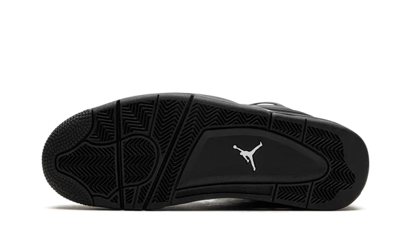 Nike Air Jordan 4 Black Suede Leather