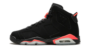 Nike Air Jordan 6 Retro Black Orange Velvet Leather