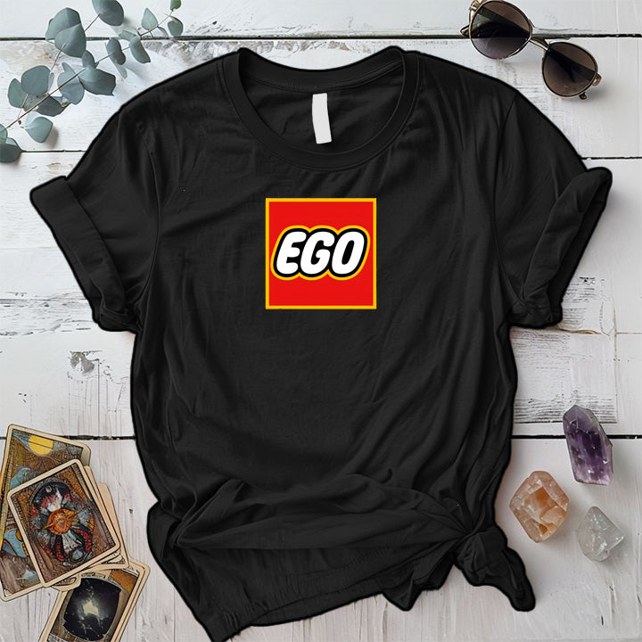 Ego T-Shirt Mockup Black