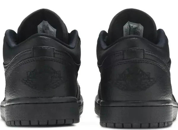 Nike Air Jordan 1 Low Triple Black Cowhide