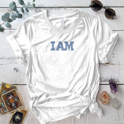I Am T-Shirt Mockup White