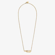 O'LOCK GOLD DIAMOND NECKLACE