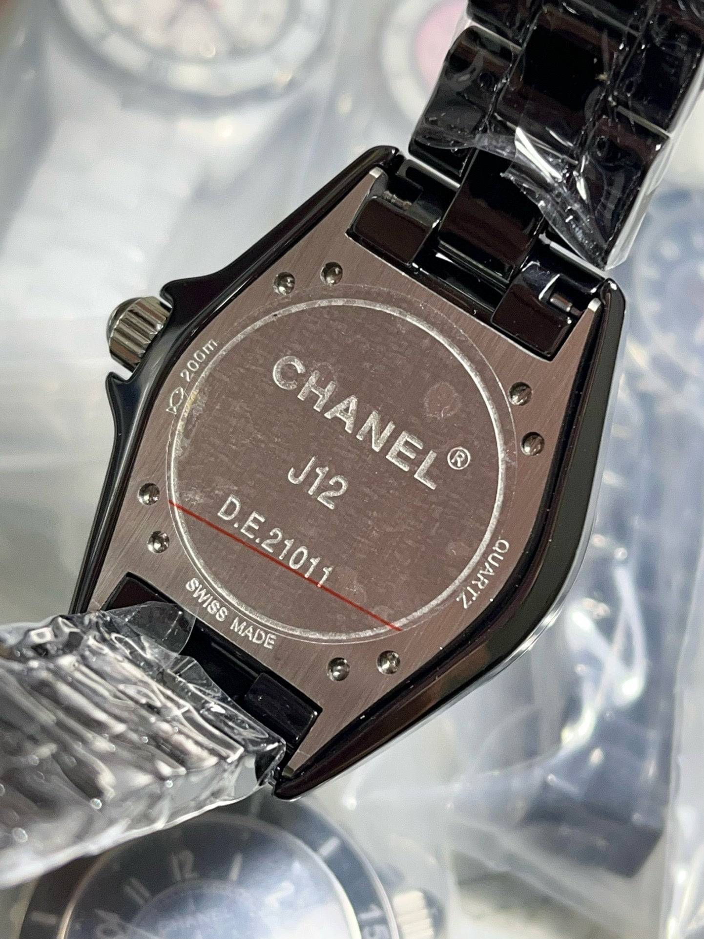 J12 38mm Mademoiselle Automatic Black Ceramic