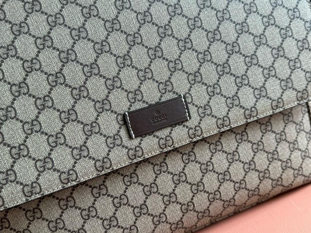 GC Large Changing Bag Beige Ebony Monogram  Canvas