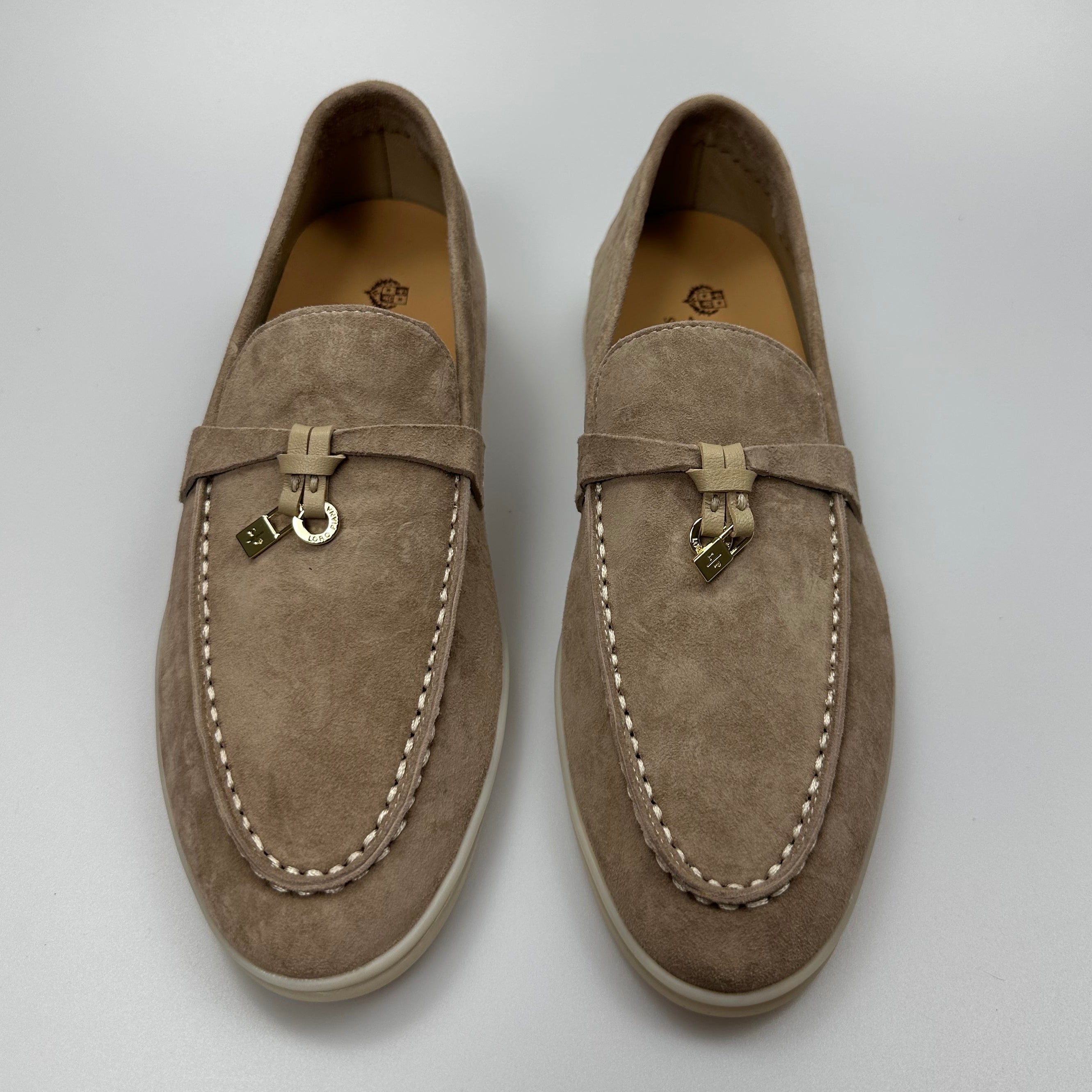 LP Summer Charms Walk Loafers Khaki Brown Suede 994500