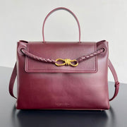 Bottega Veneta 2025 Ciao Ciao Bag 34cm Burgundy Calfskin