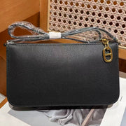 Hermès 2025 Zipengo Chaine d'Ancre To Go Pouch Black Evergrain Calfskin