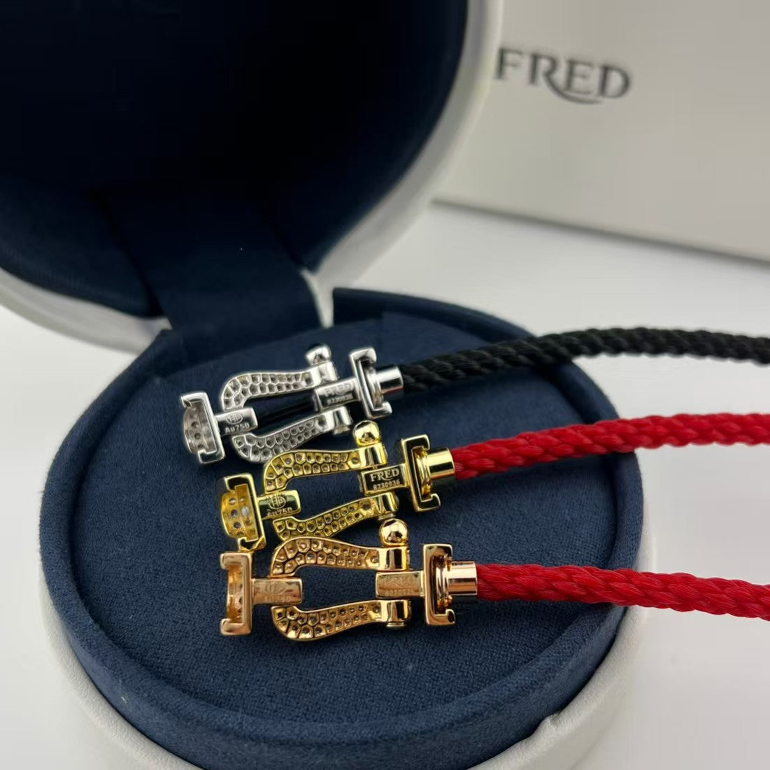 Fred Force 10 Bracelet With Diamonds