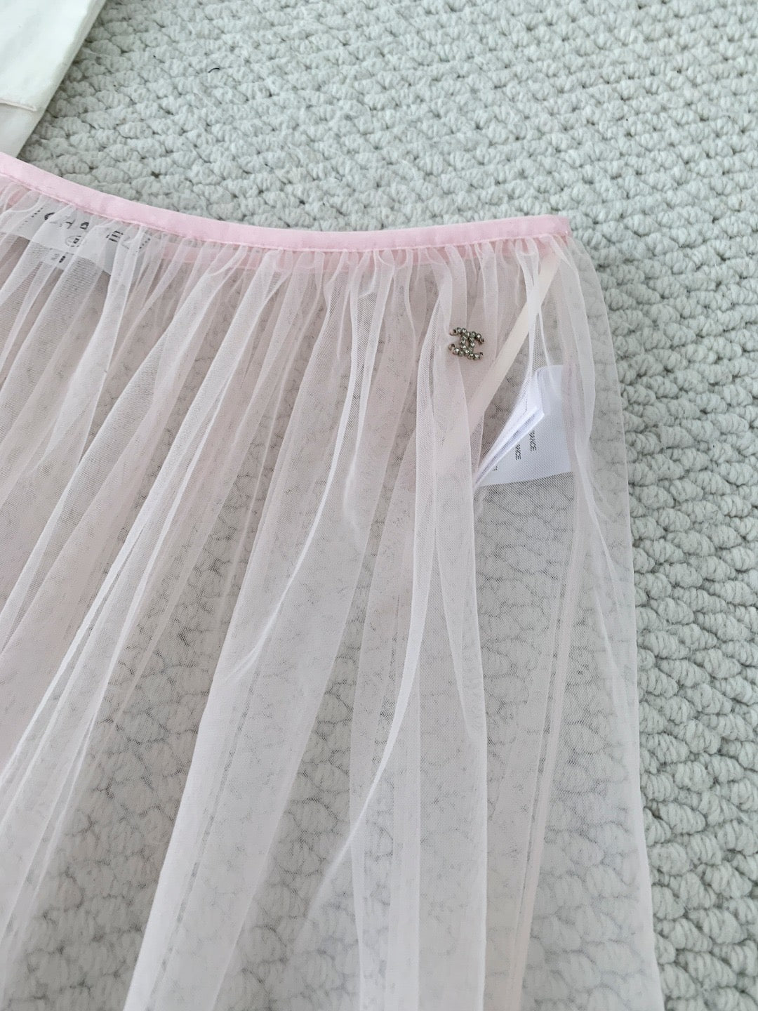 Chanel 2026 Mesh Long Skirt