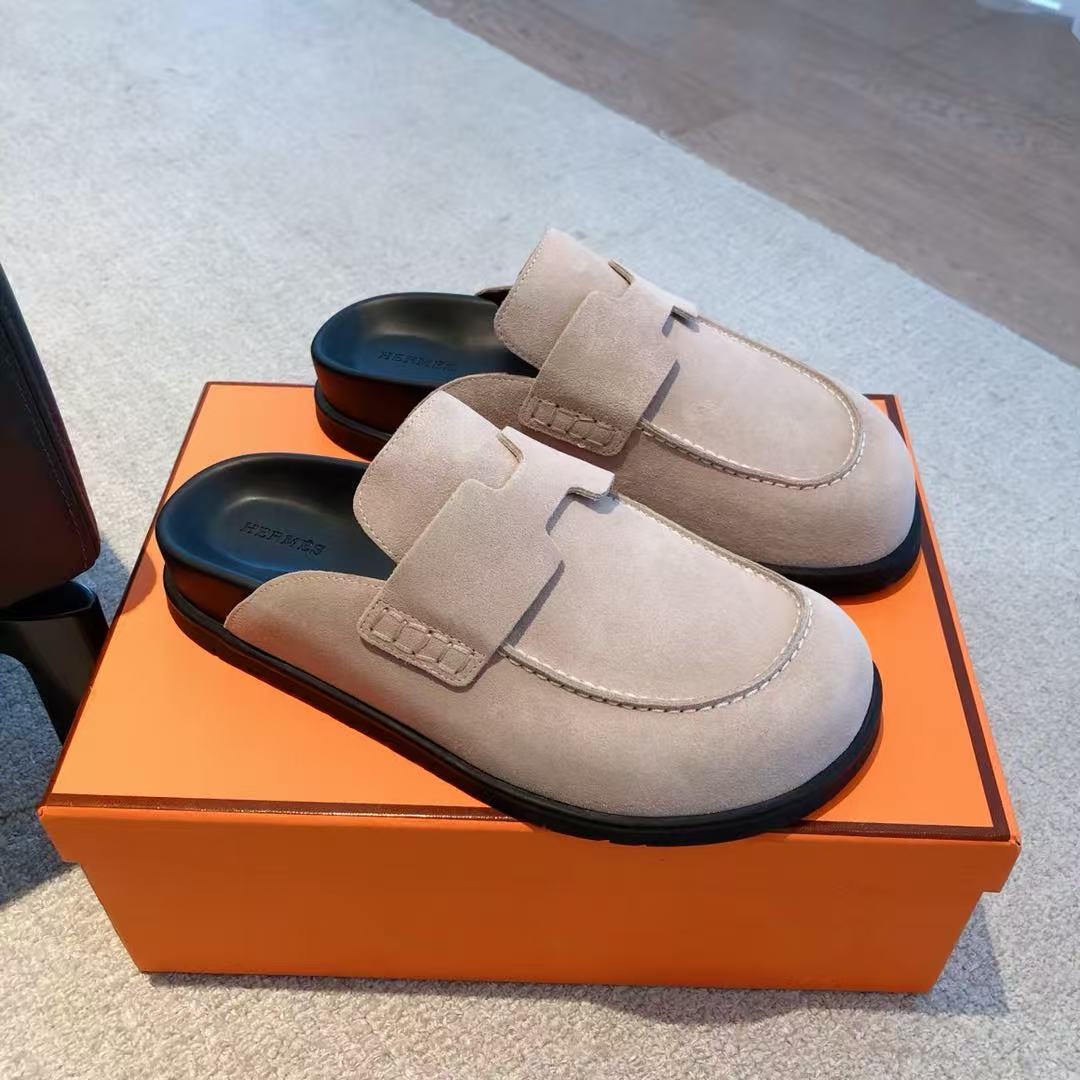 HM GO MULE SUEDE