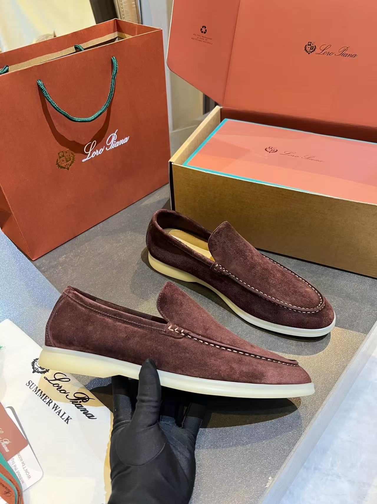 Loro Piana 2026 Summer Walk Loafer Suede 921953