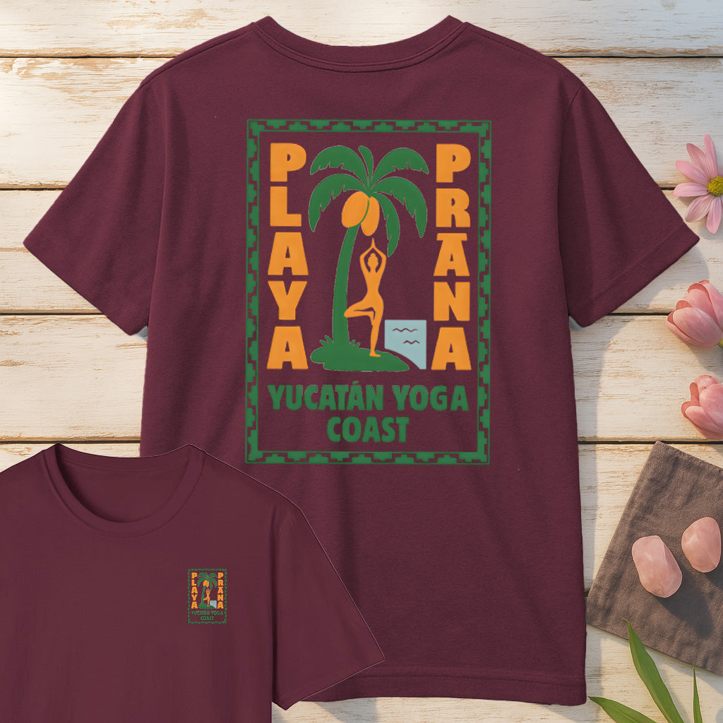 Playa Prana T-Shirt Mockup white
