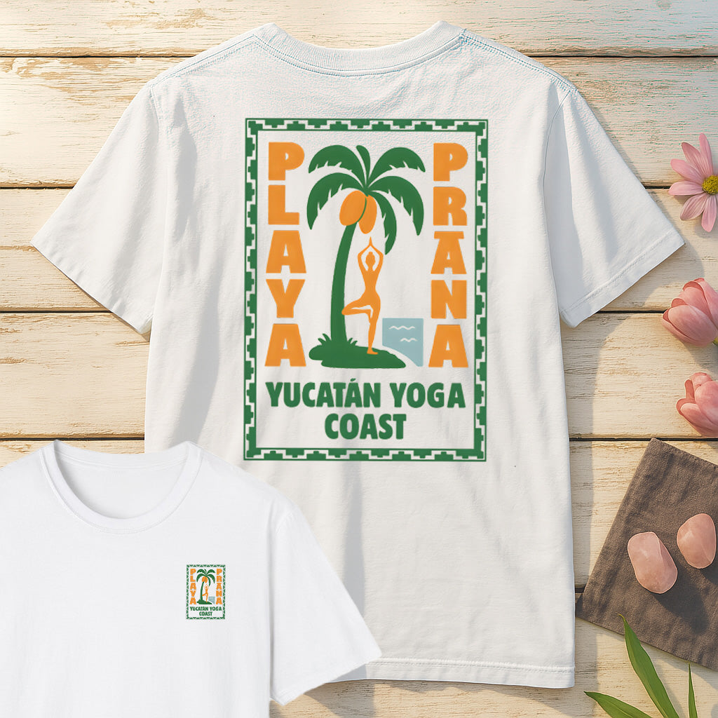 Playa Prana T-Shirt Mockup sport-grey