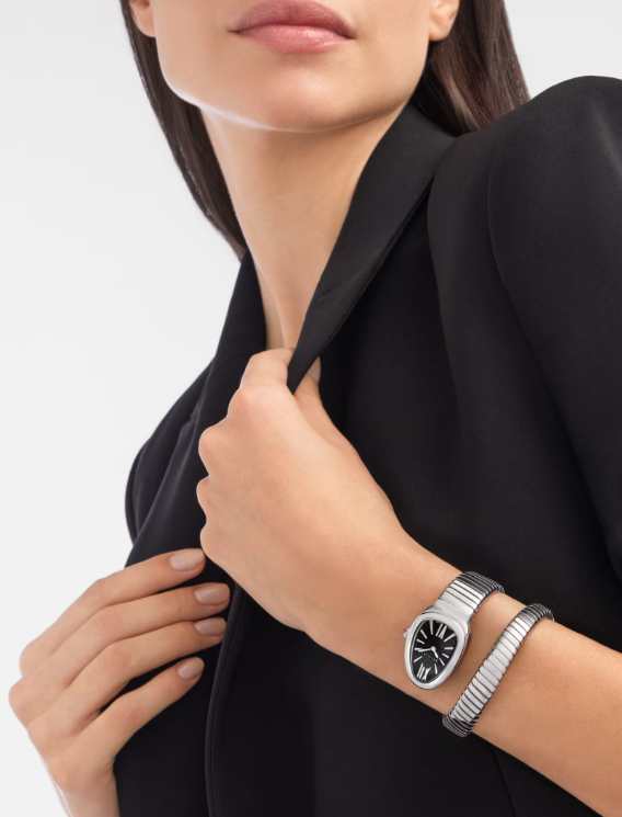 Bulgari Serpenti Tubogas 35 mm Steel Ladies Watch 103434