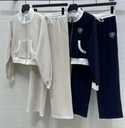 Chanel 2026 Stand Collar Jacket and Trousers Suit Polyester
