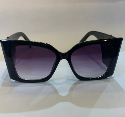 Saint Laurent SL M119 Blaze Black Purple Sunglasses