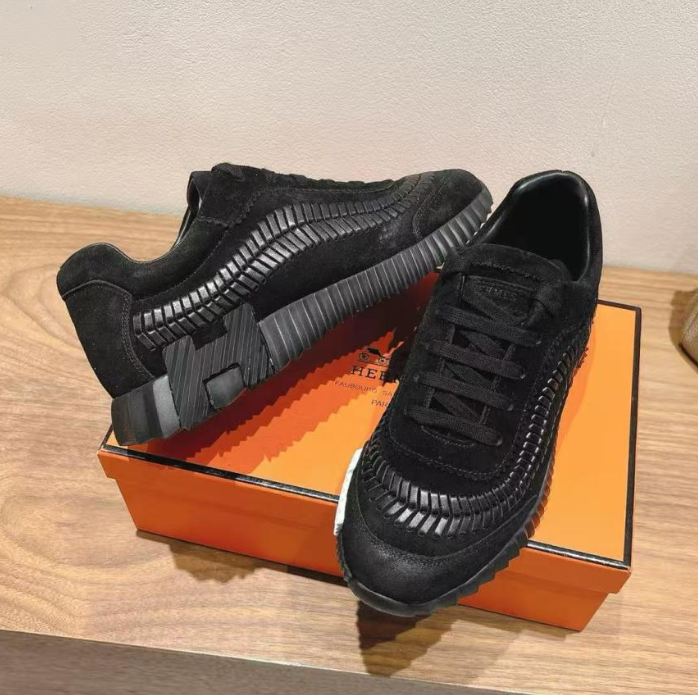 Hermes 2026 Bouncing Sneaker Suede