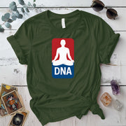 Spiritual DNA T-Shirt Mockup Military Green
