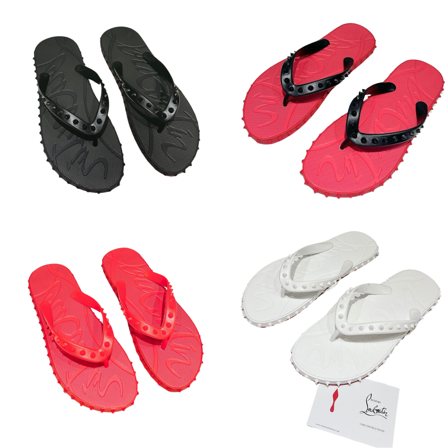 CL 25 Super Loubi Flip Thongs Rubber 242401