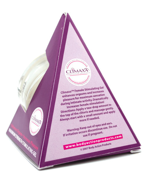Climaxa Stimulating Gel .5 Oz Jar
