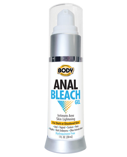 Body Action Anal Bleach Gel 1 Oz Bottle Counter Display 6pcs Default Title