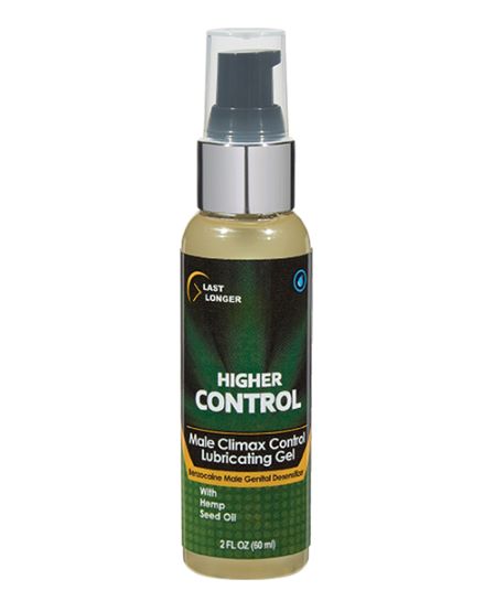 Higher Control Climax Control Gel W/hemp Seed Oil 2 Oz Default Title