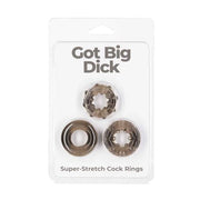 Got Big Dick 3pk Rings Default Title