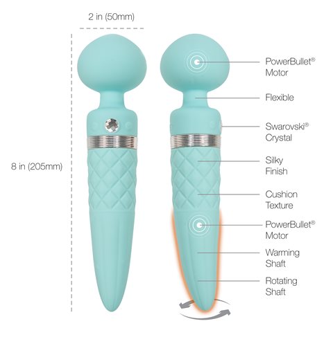 Pillow Talk Sultry Rotating Wand
