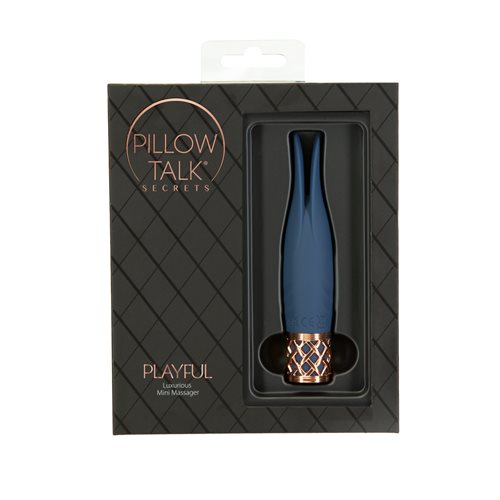 Pillow Talk Secrets Playful Massager Navy Default Title