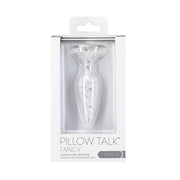 Pillow Talk Fancy Glass Anal Plug Translucent Default Title