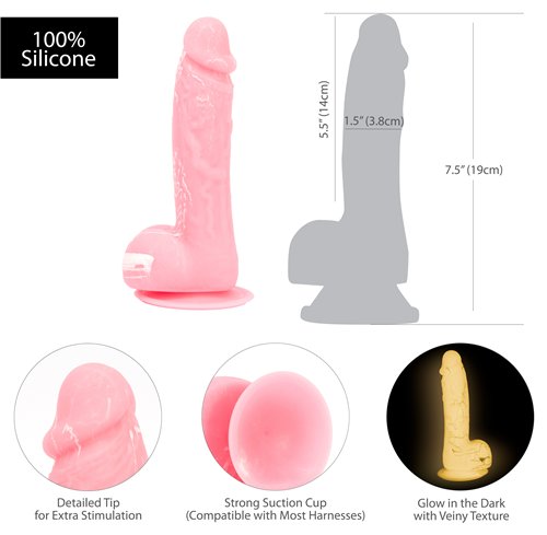 Addiction 100% Silicone 7.5 "