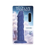 Fantasy Addiction 8in Unicorn Blue W/ Bullet Default Title