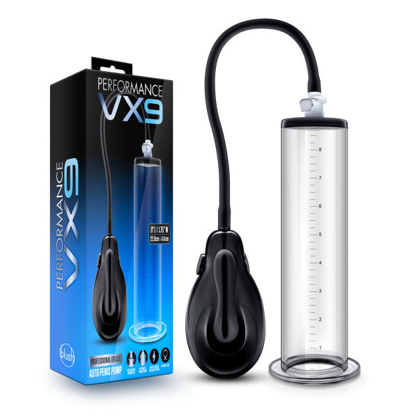 Performance Vx9 Auto Penis Pump Clear Default Title