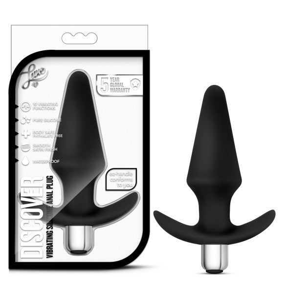 Luxe Discover Anal Plug Black