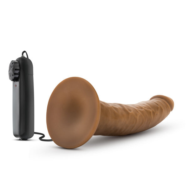 Dr. Skin Dr. Dave 7in Vibrating Cock W/ Suction Cup