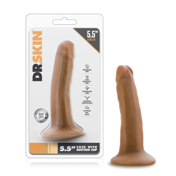 Dr Skin 5.5" Cock W/ Suction Cup