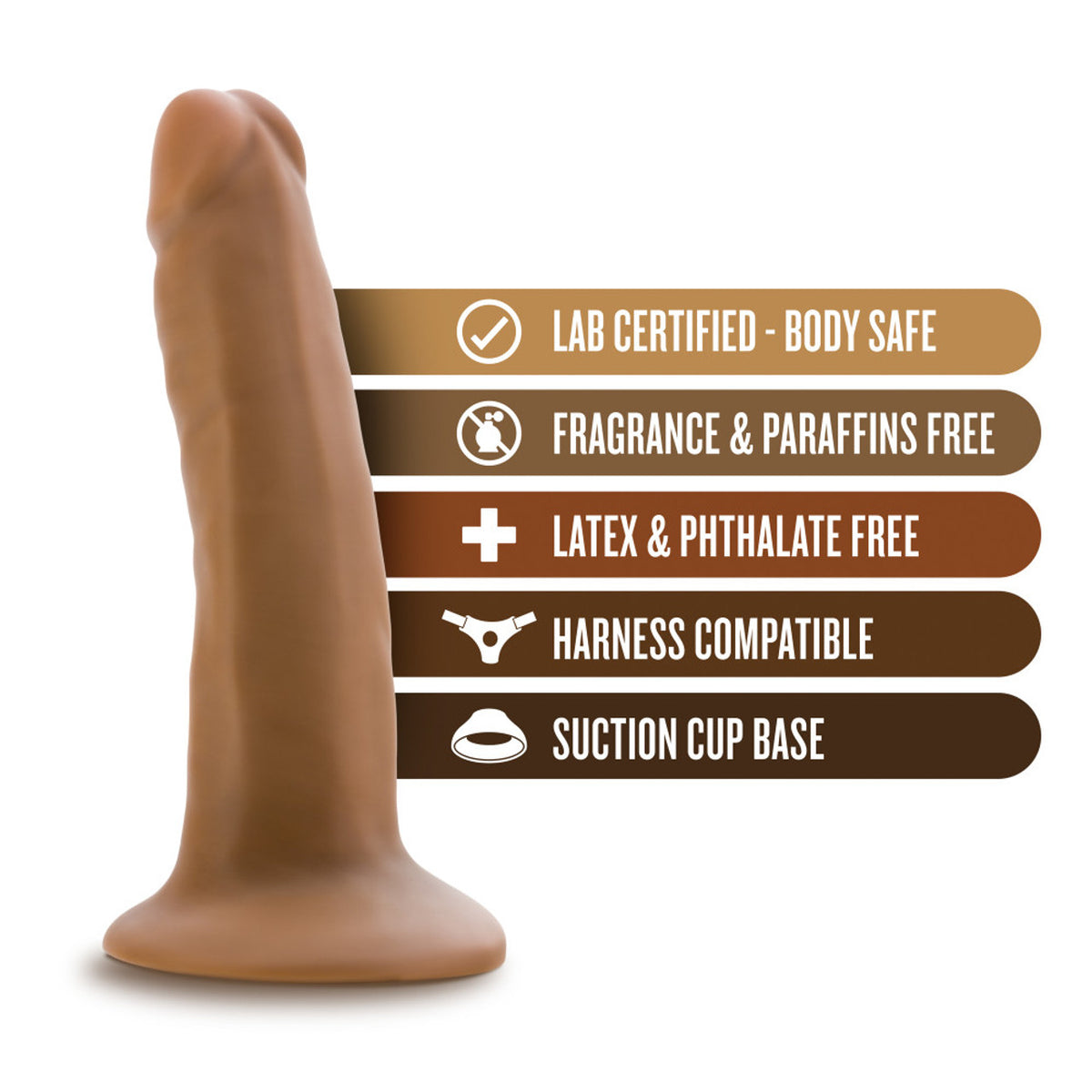 Dr Skin 5.5" Cock W/ Suction Cup