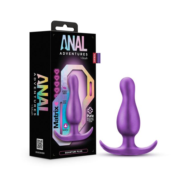 Anal Adventures Matrix Quantum Plug Galactic Purple Default Title