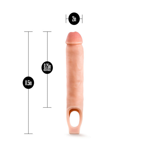 Performance Plus Silicone Cock Sheath Penis Extender Vanilla